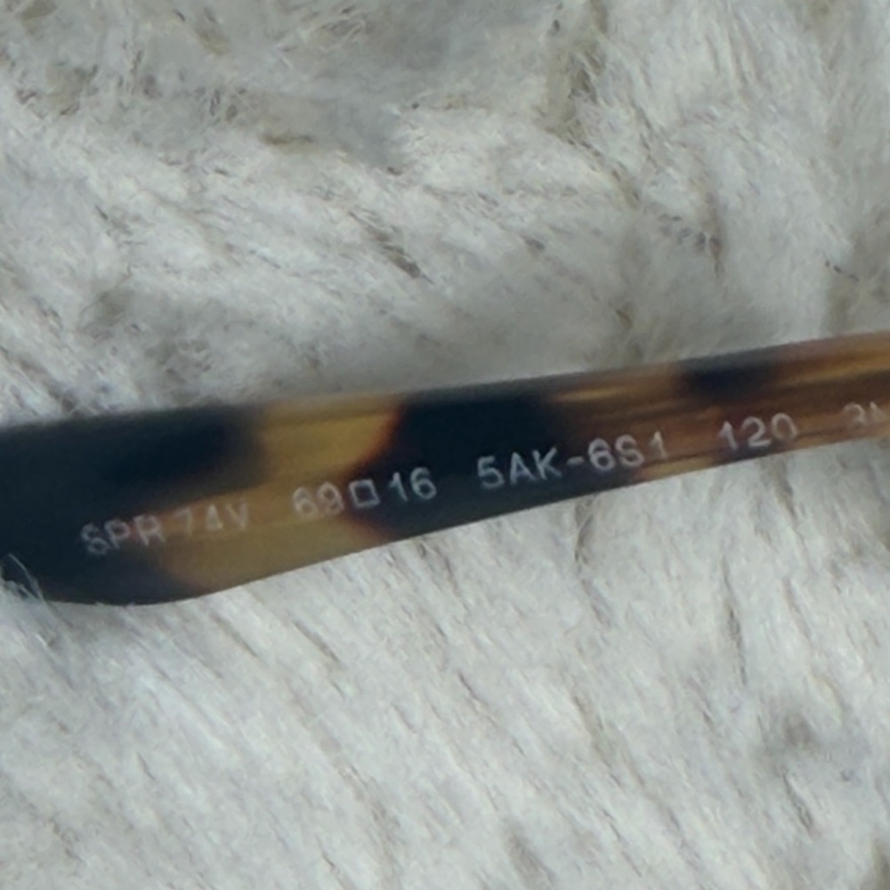 Prada Stylish Gold and Black Sunglasses - Picture 14 of 14